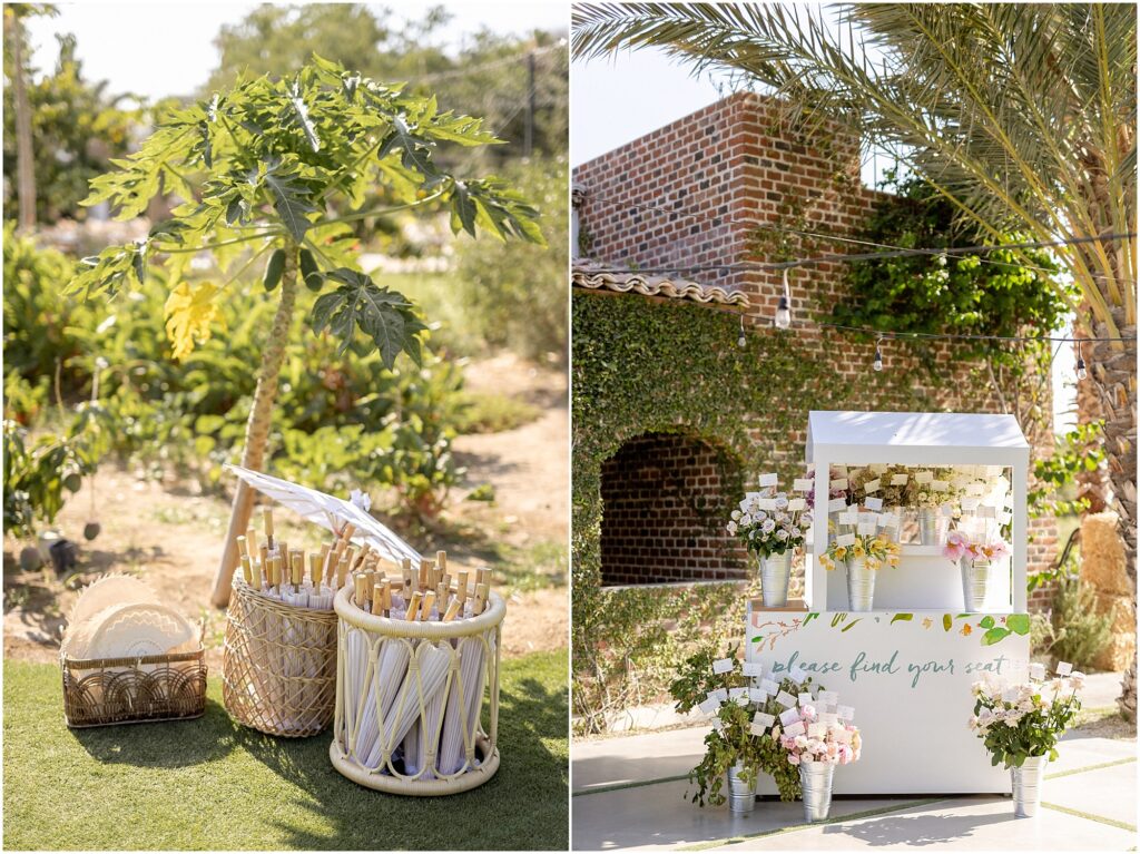 Flora Farms Wedding Details